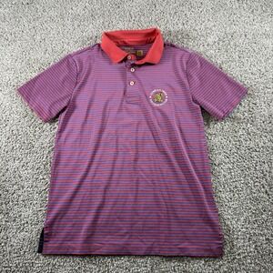 Polo Ralph Lauren 122nd US Open Golf CC Shirt Youth Medium Red‎ Blue Performance